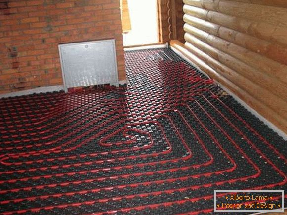 Топли подови во приватна куќа, фото 26
