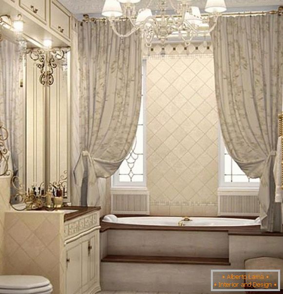 лустер за бања во класичен стил