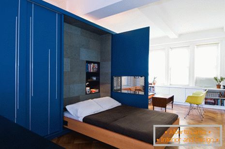 Спална соба во мал стан
