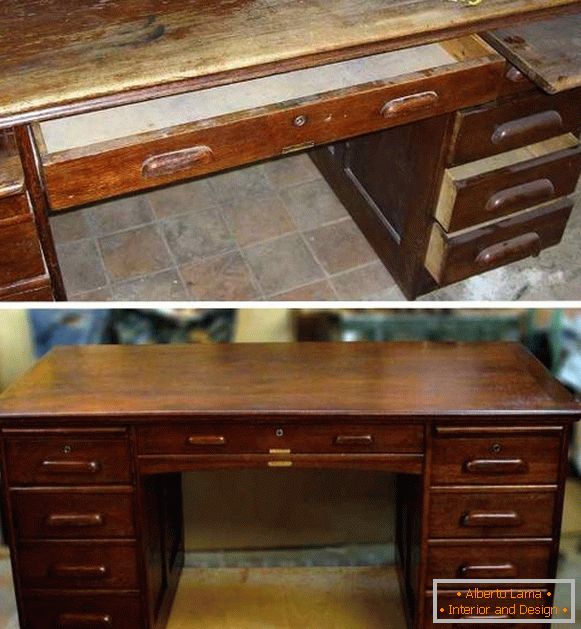 Како да се ажурира стариот мебел со лак