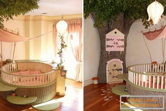 Куќата на шумската самовила во детската соба