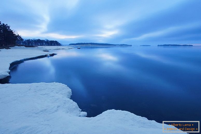 Ледено езеро во Финска