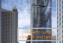 Современная архитектура: Самый красивый небоскрёб - Чикаго облакодер Аква