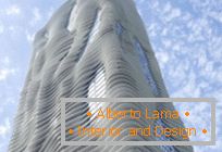 Современная архитектура: Самый красивый небоскрёб - Чикаго облакодер Аква