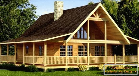 Која дрвена куќа е подобра: обвивка или дрва?
