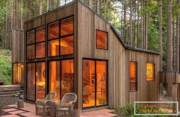 Модерни дрвени куќи - најдобрите фотографии и проекти за 2016 година