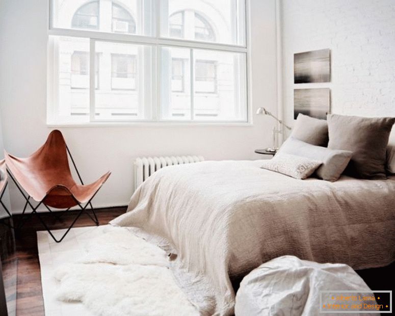 Спална соба во стилот на минимализмот - 70 фотографии од