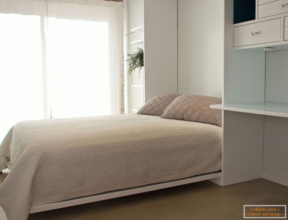 Спална соба од удобни мали апартмани