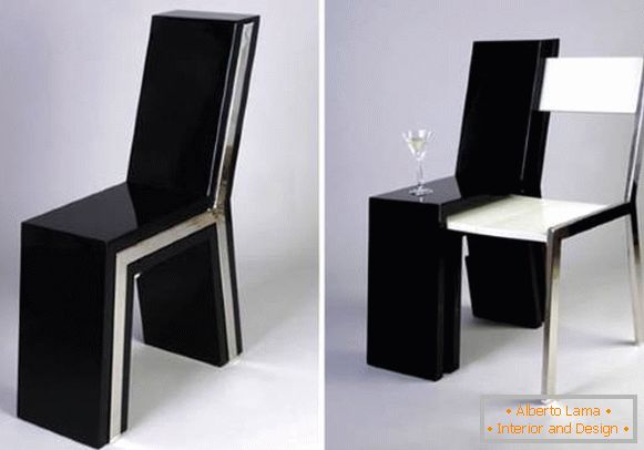 Стилски стол со стол