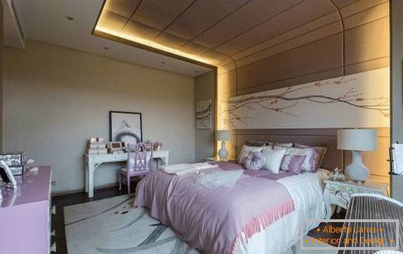 Дизајн на спална соба во кинески стил