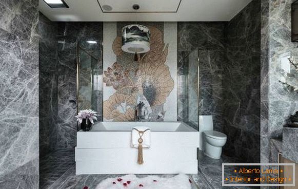 Луксузен бања дизајн во кинески стил