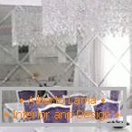 Огледало панел на ѕидот - 55 слики на идеи во внатрешноста